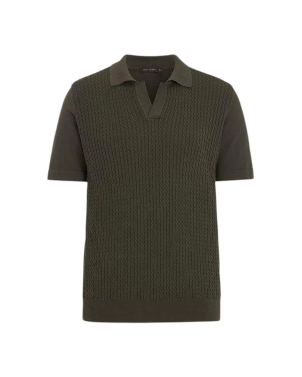 Oscar Jacobson Green Polo Shirts for men
