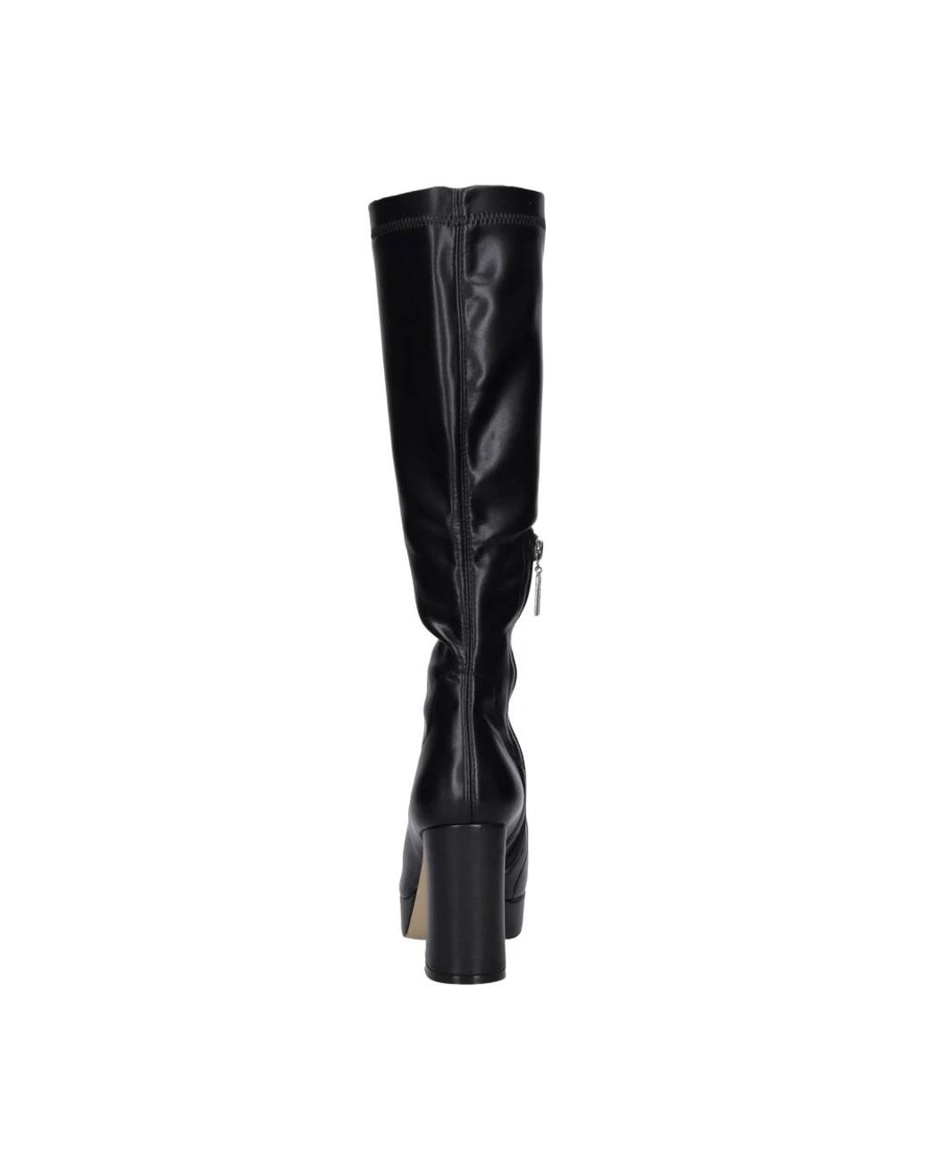 Emanuélle Vee Black Heeled Boots