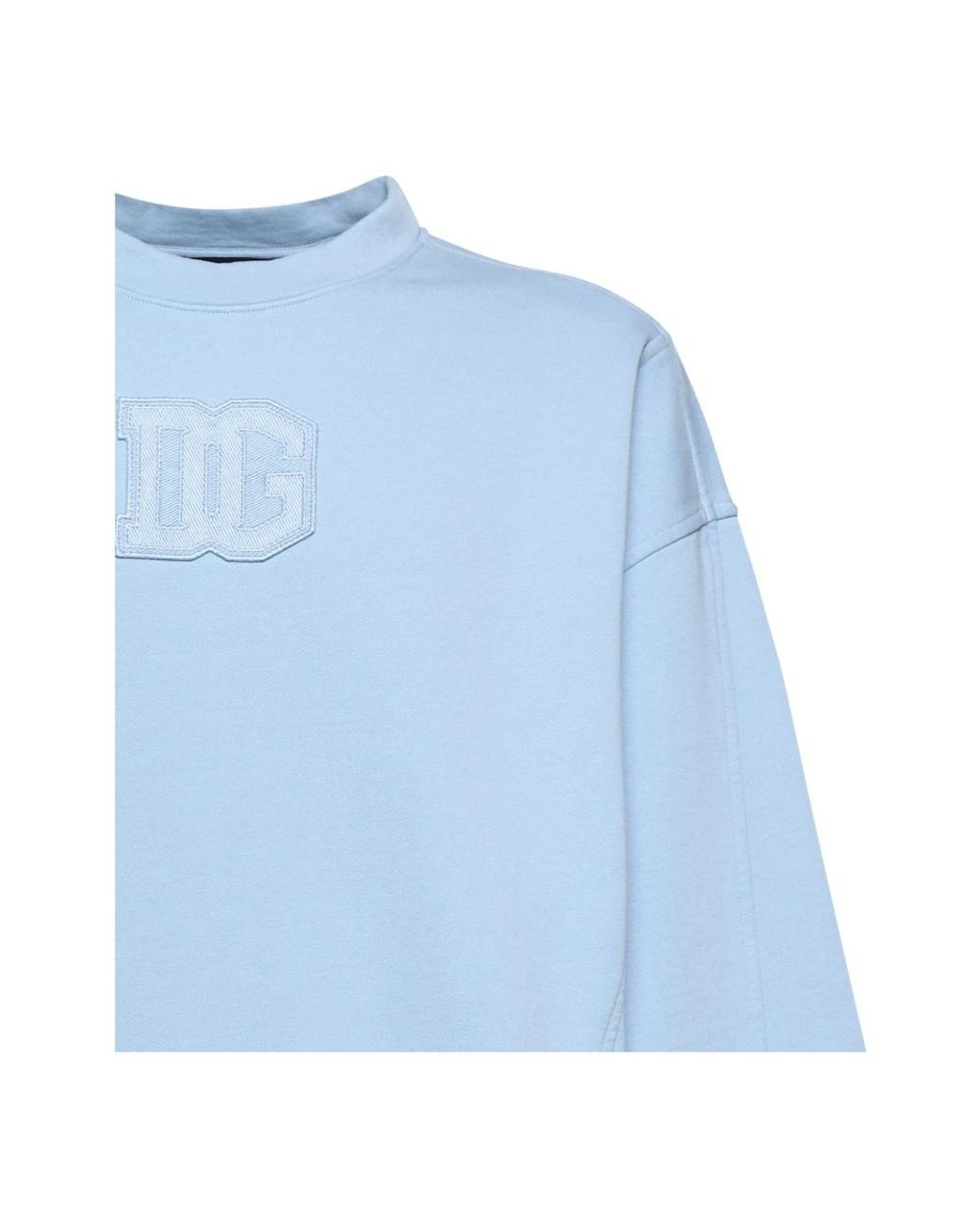 Dolce & Gabbana Blue Sweatshirts for men