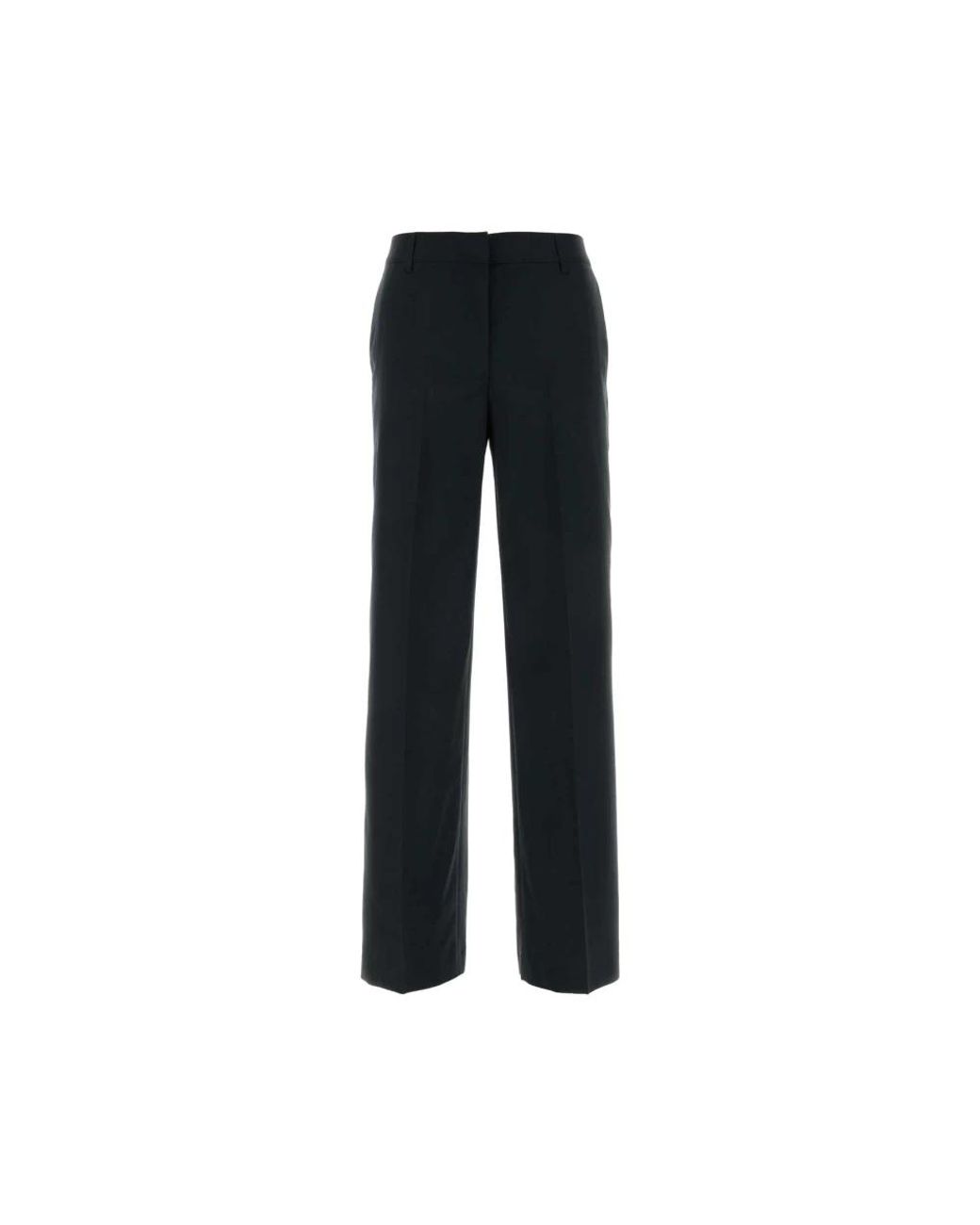 PT Torino Black Straight Trousers