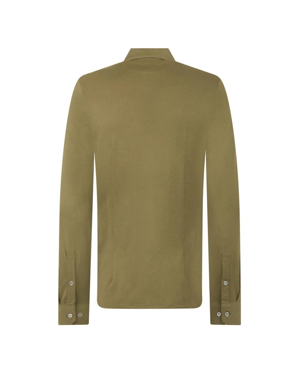 Moorer Green Casual Shirts for men
