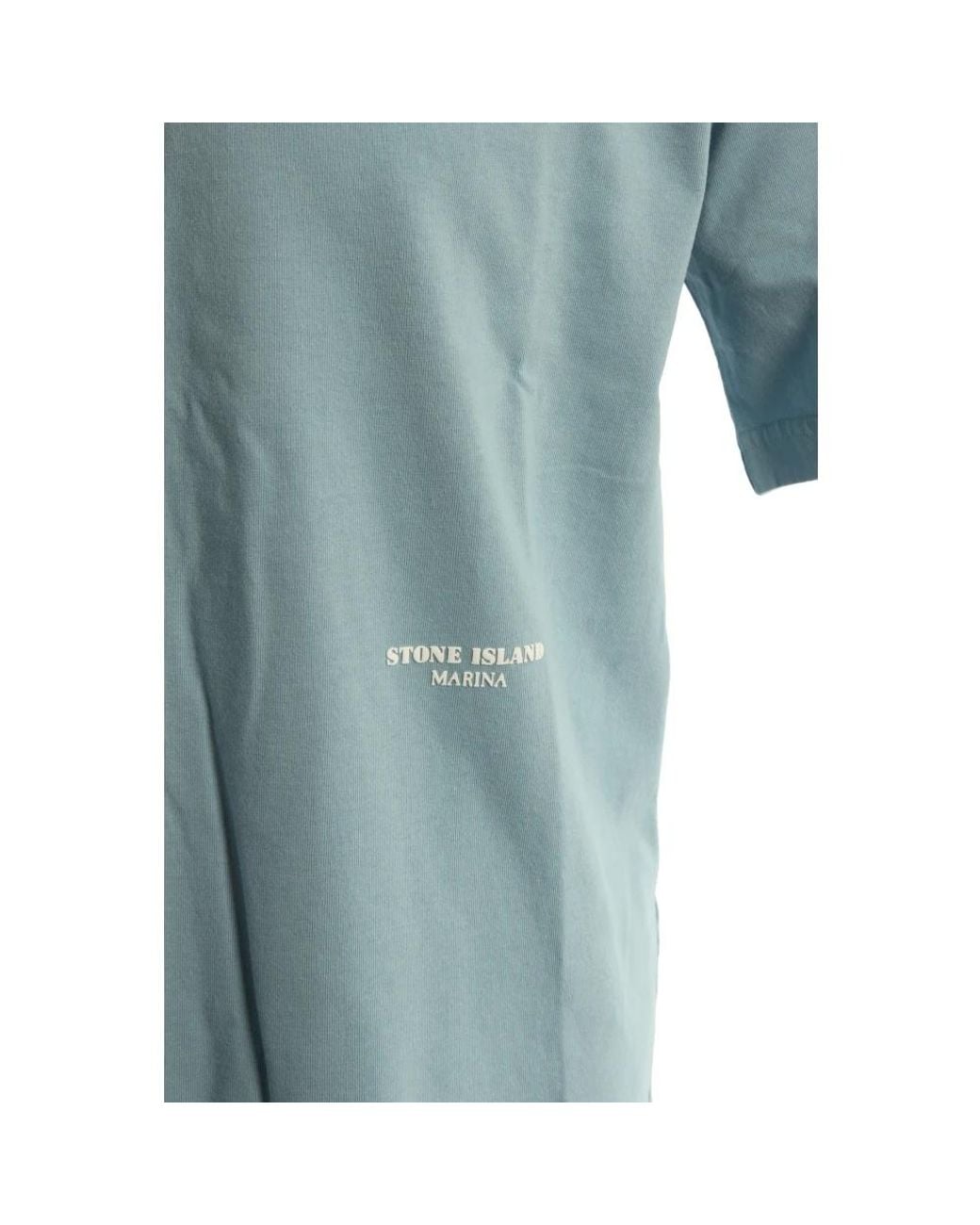 Stone Island Blue T-Shirts for men