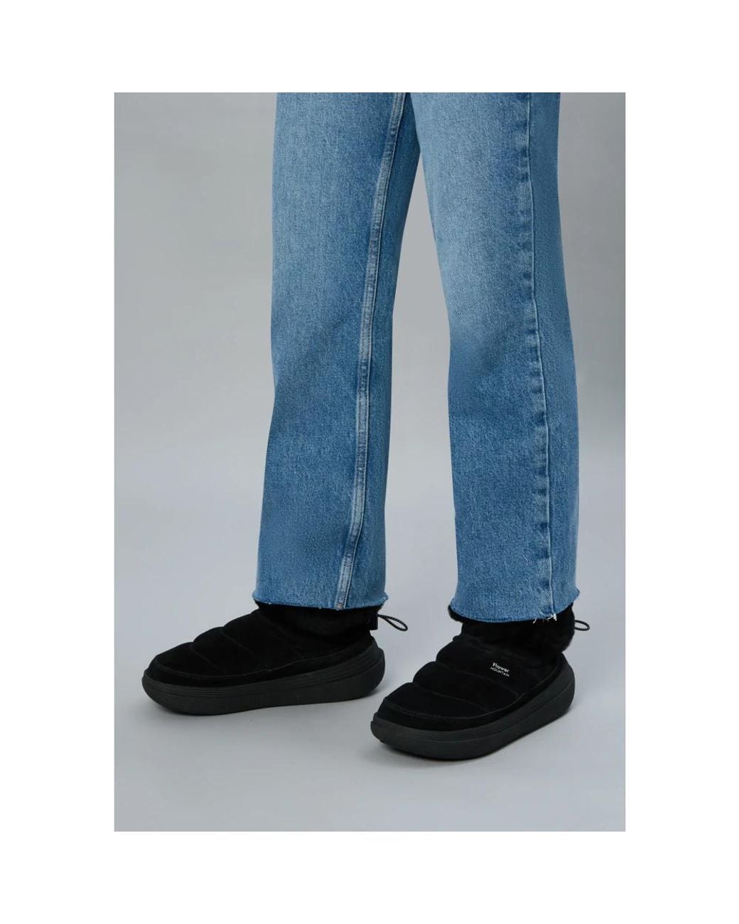 Flower Mountain Black Winter Boots
