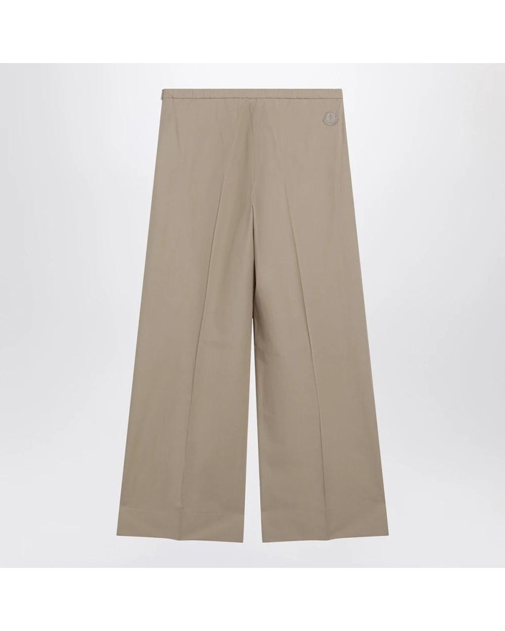 Moncler Gray Wide Trousers