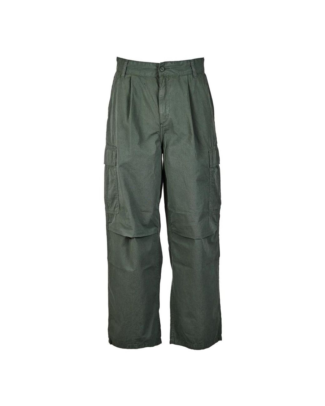 Carhartt Green Wide Trousers for men