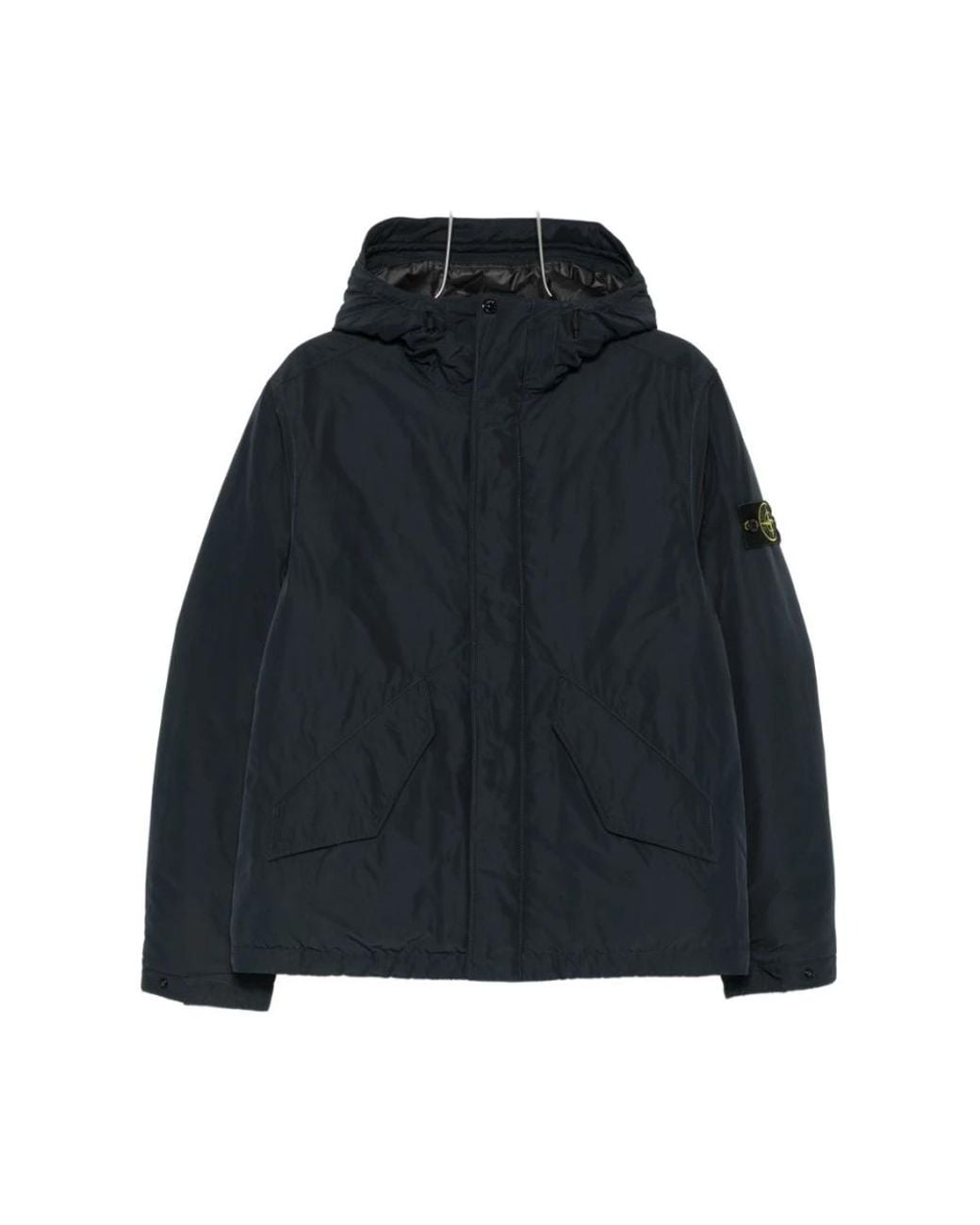 Stone Island Black Winter Jackets for men