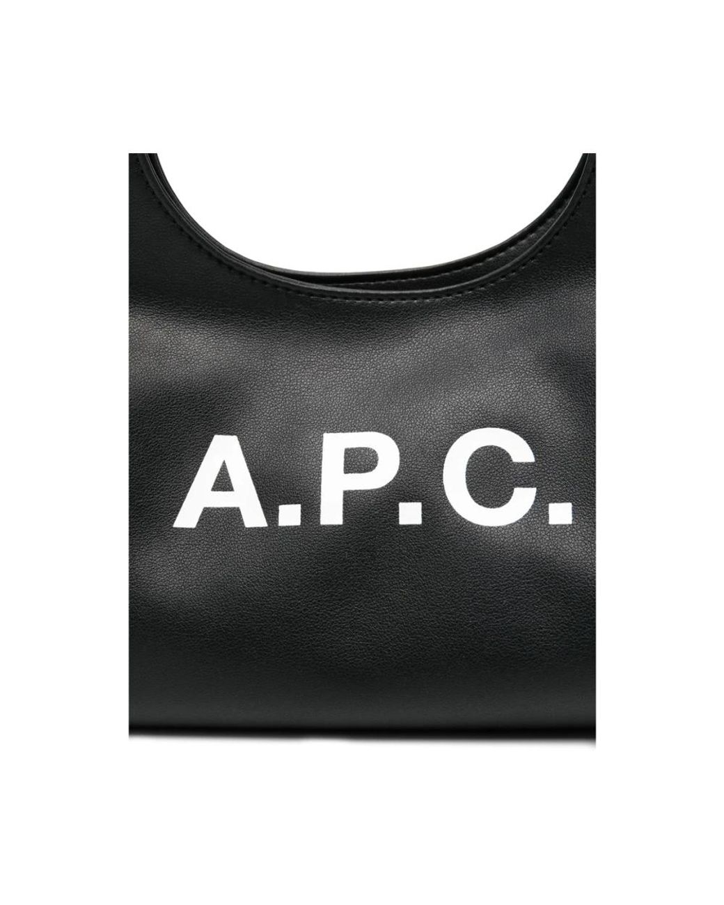 A.P.C. Black Small Ninon Shoulder Bag