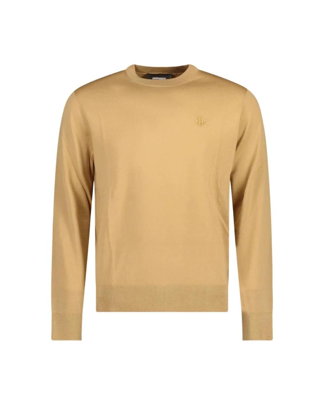 DSquared² Hoodies & Sweatvesten ,Stijlvolle Pullover Trui Voor Mannen in het Natural voor heren