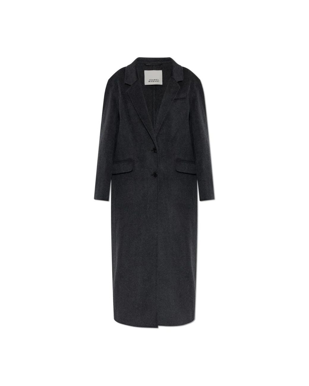 Isabel Marant Black Single-Breasted Coats