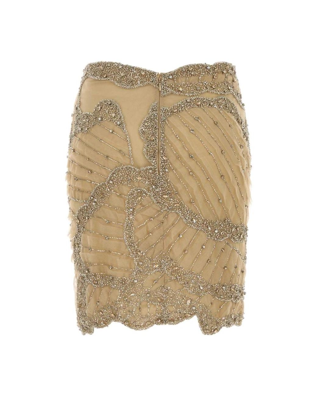 Costarellos Natural Short Skirts