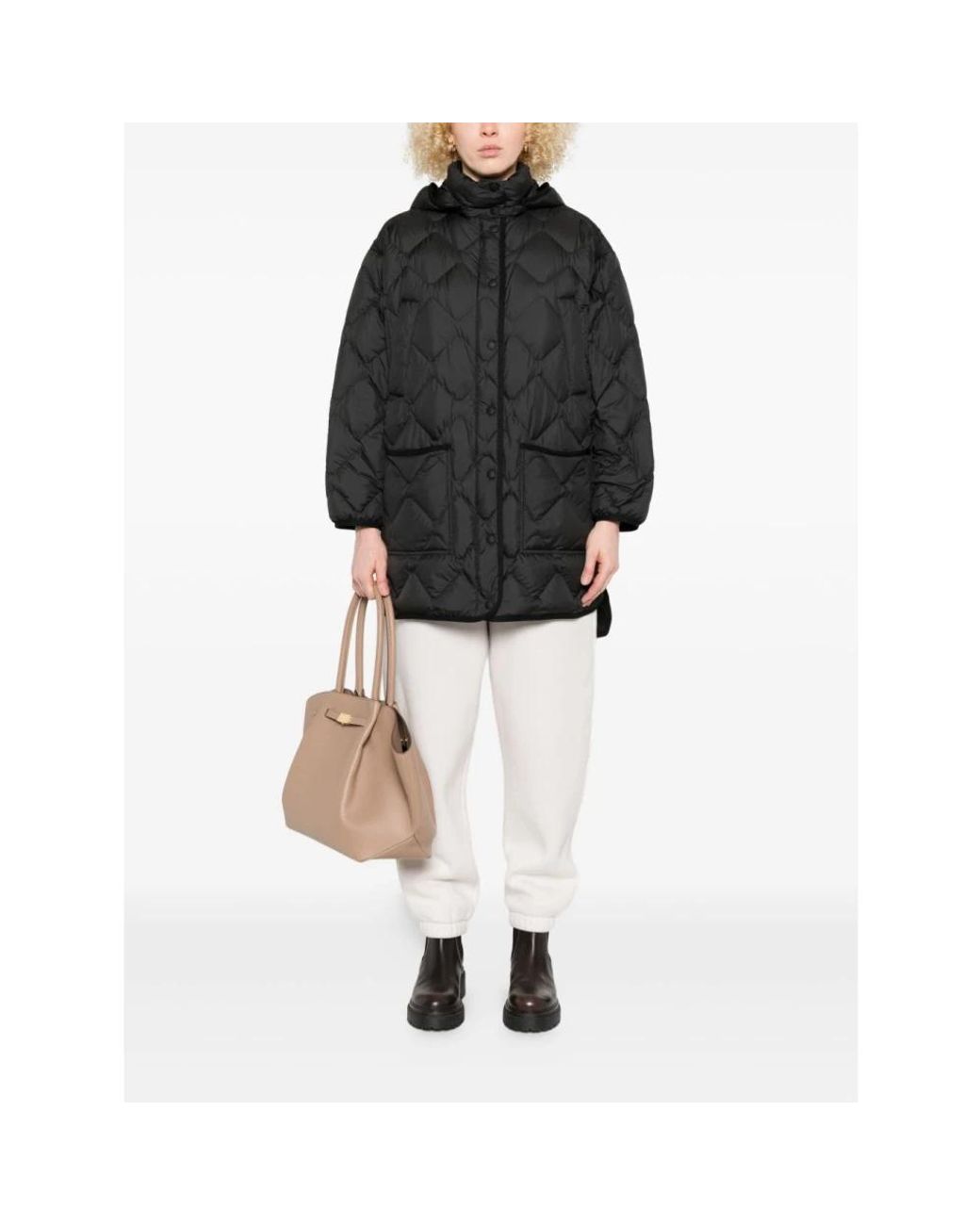 Woolrich Black Winter Jackets