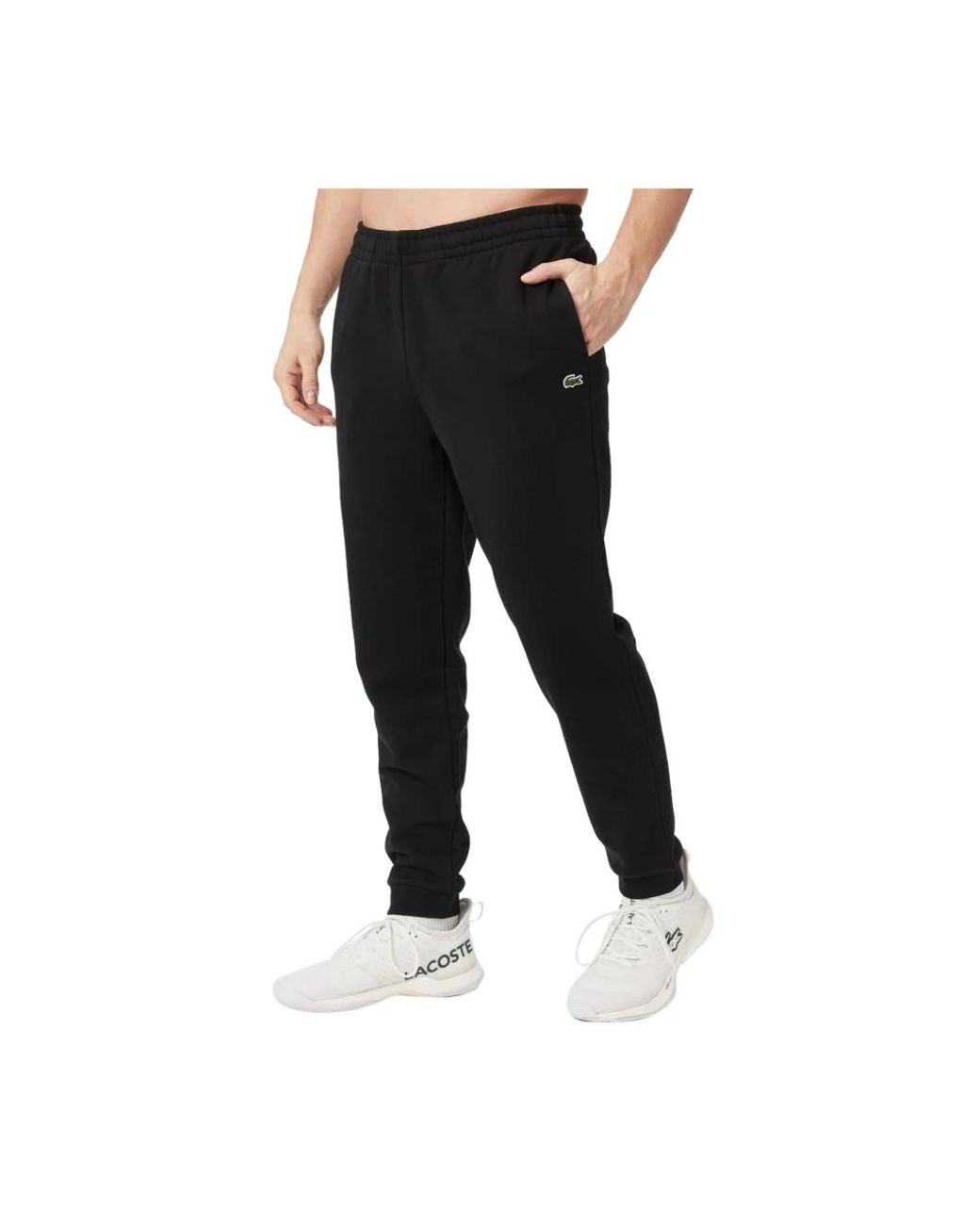 Sweatpants Lacoste pour homme en coloris Black