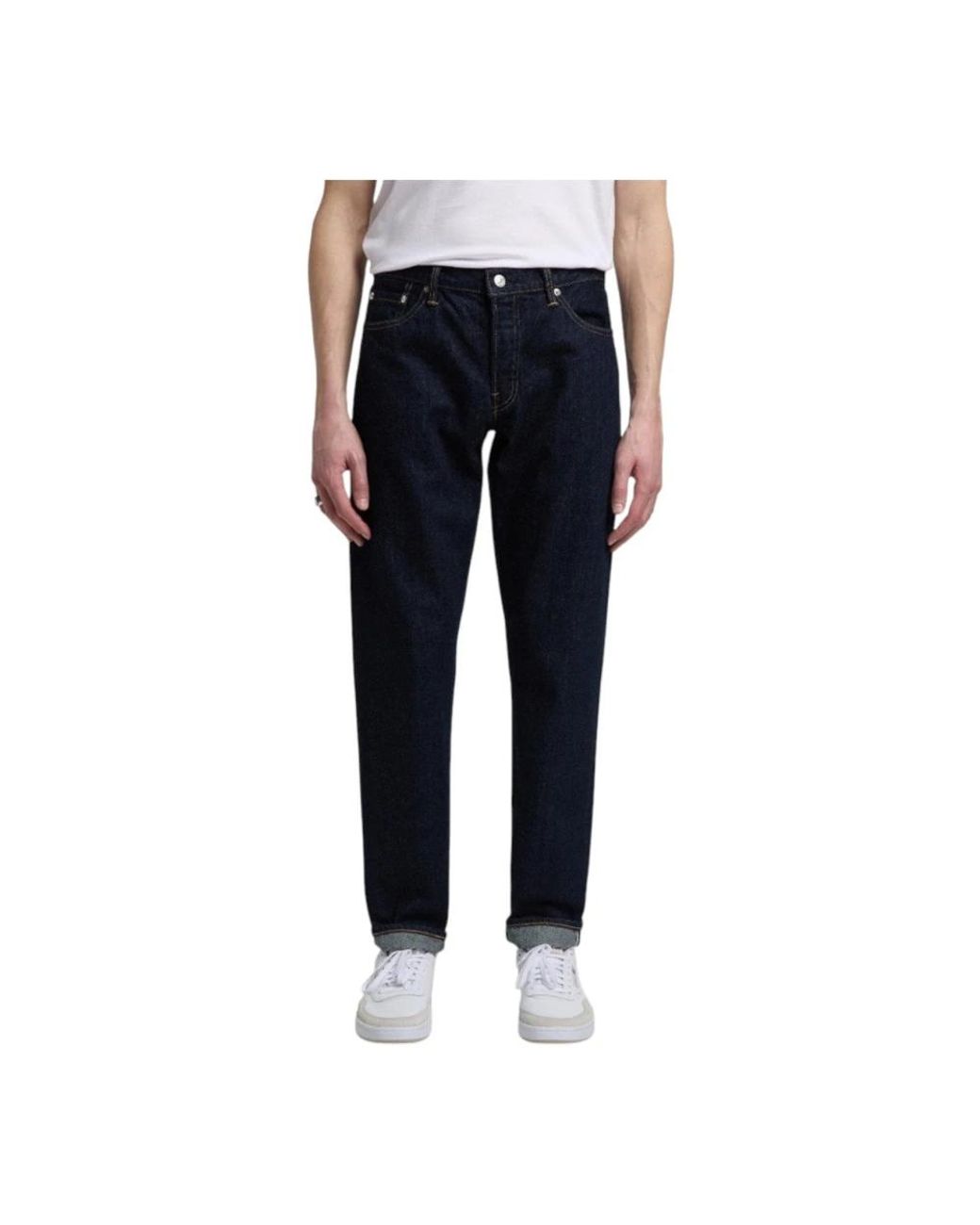 Straight Jeans Edwin de hombre de color Blue