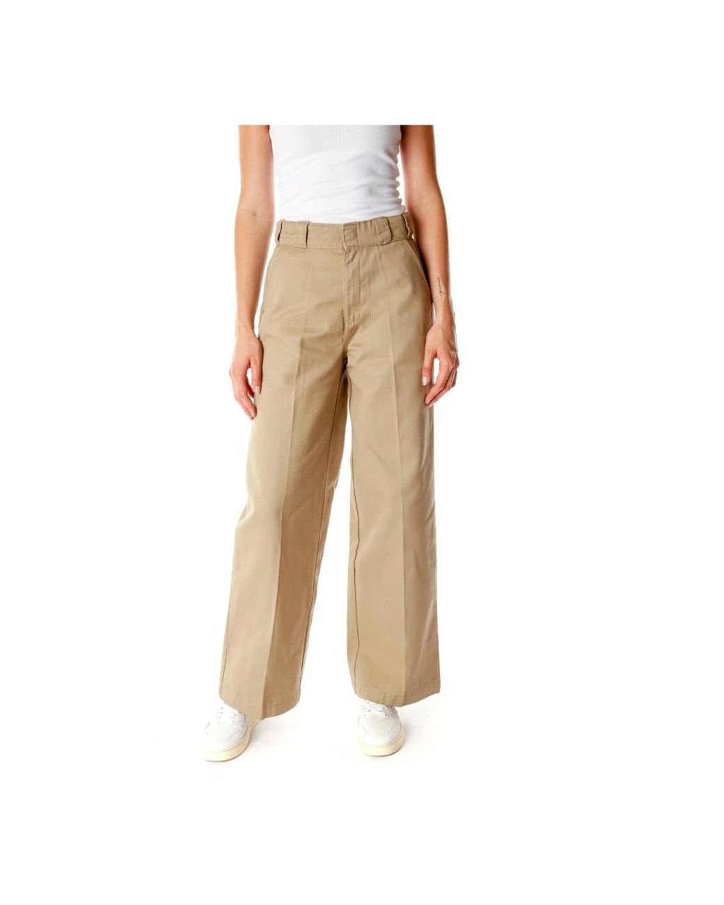 Dickies Natural Wide Trousers