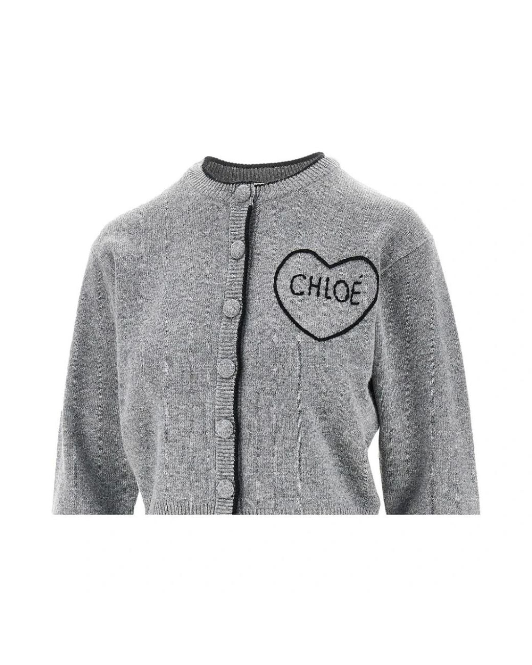 Cardigans di Chloé in Gray