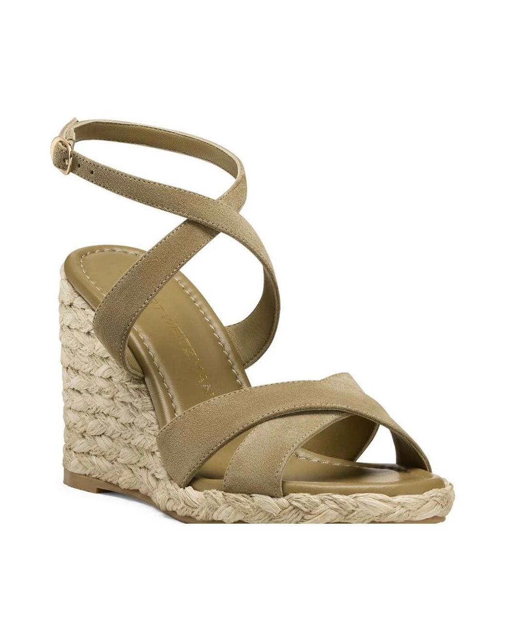 Stuart Weitzman Metallic Wedges