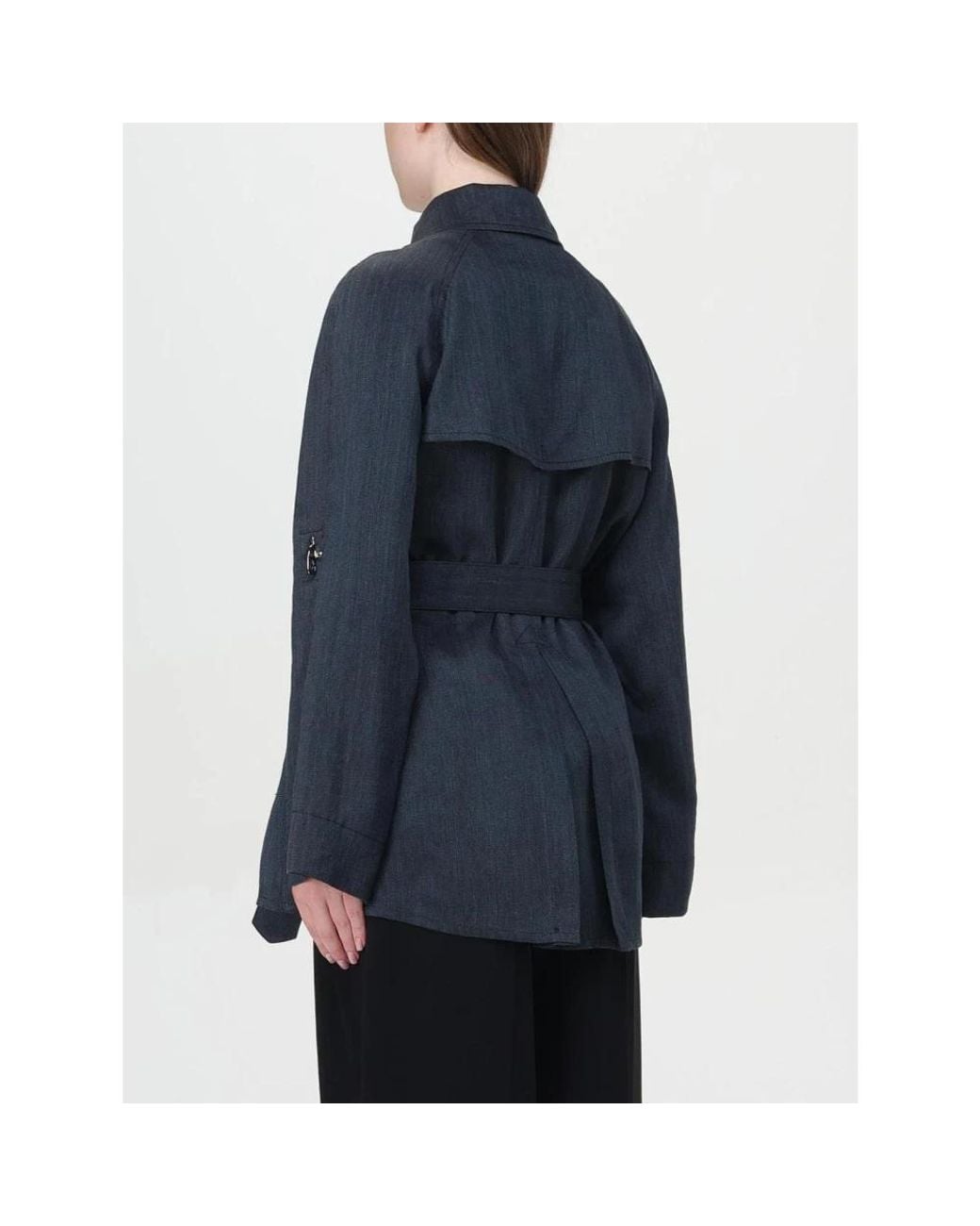 Fay Blue Trench Coats