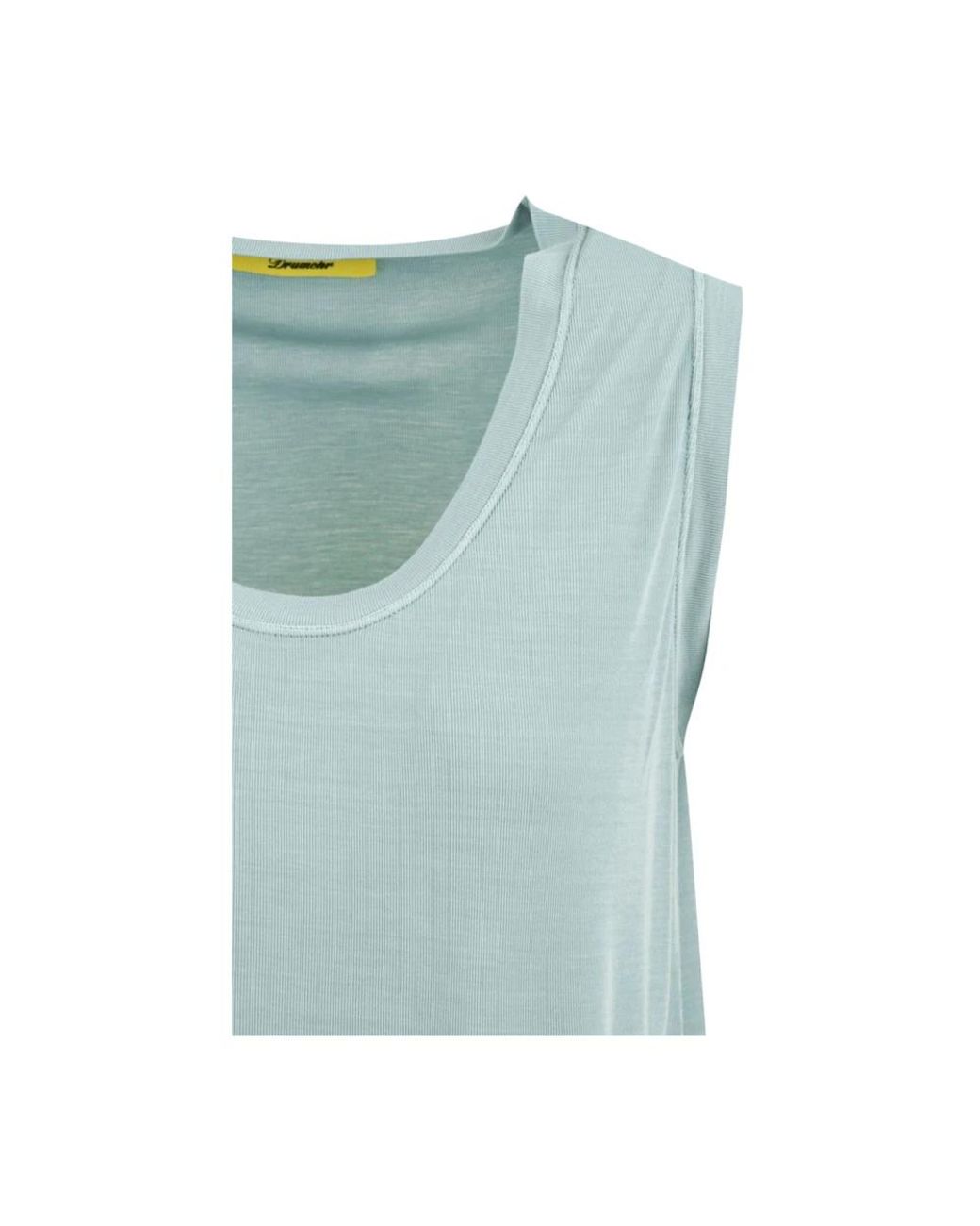 Drumohr Blue Sleeveless Tops