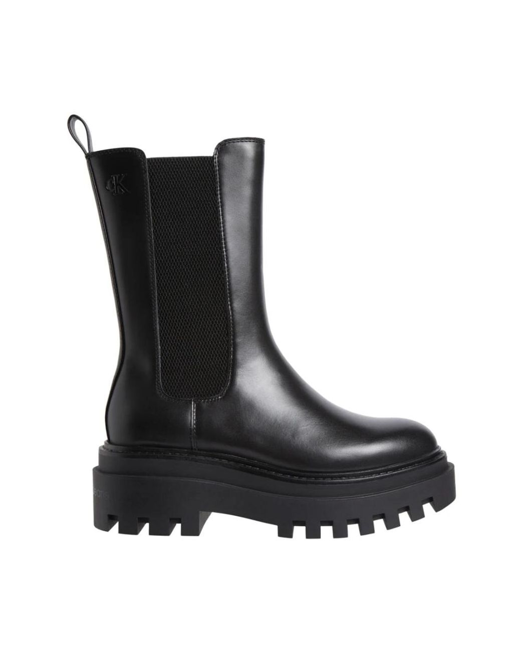Calvin Klein Black Chelsea Boots