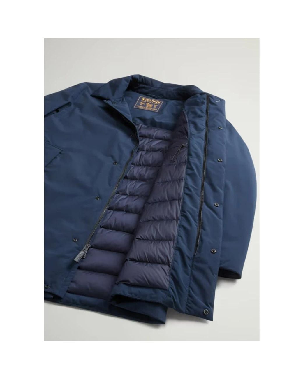 Woolrich Blue Single-Breasted Coats for men