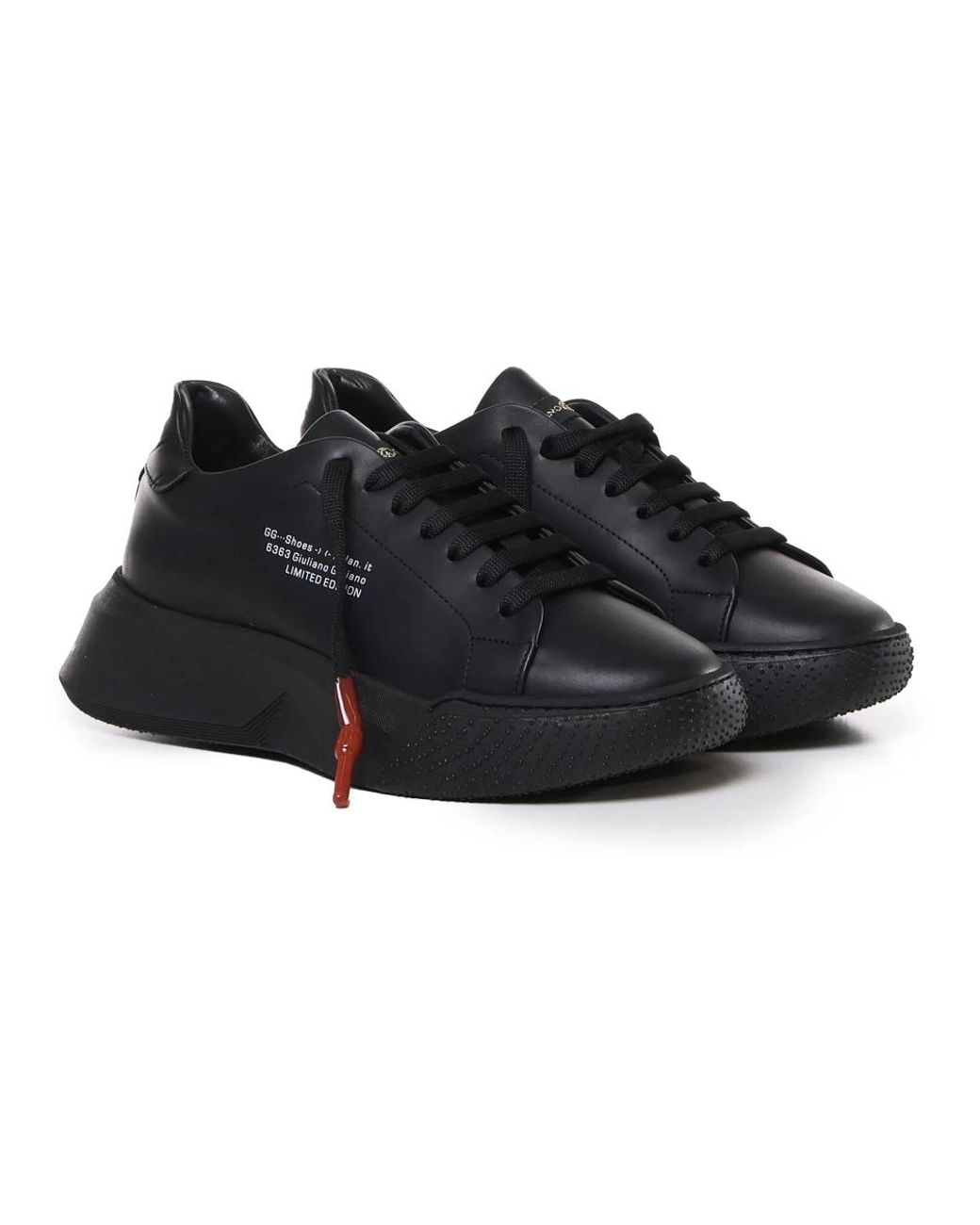 Giuliano Galiano Black Sneakers for men