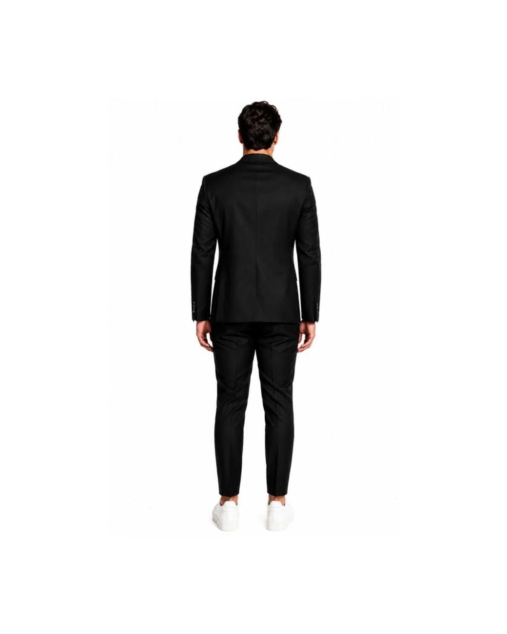 Bharnaba Black Single Breasted Suits for men