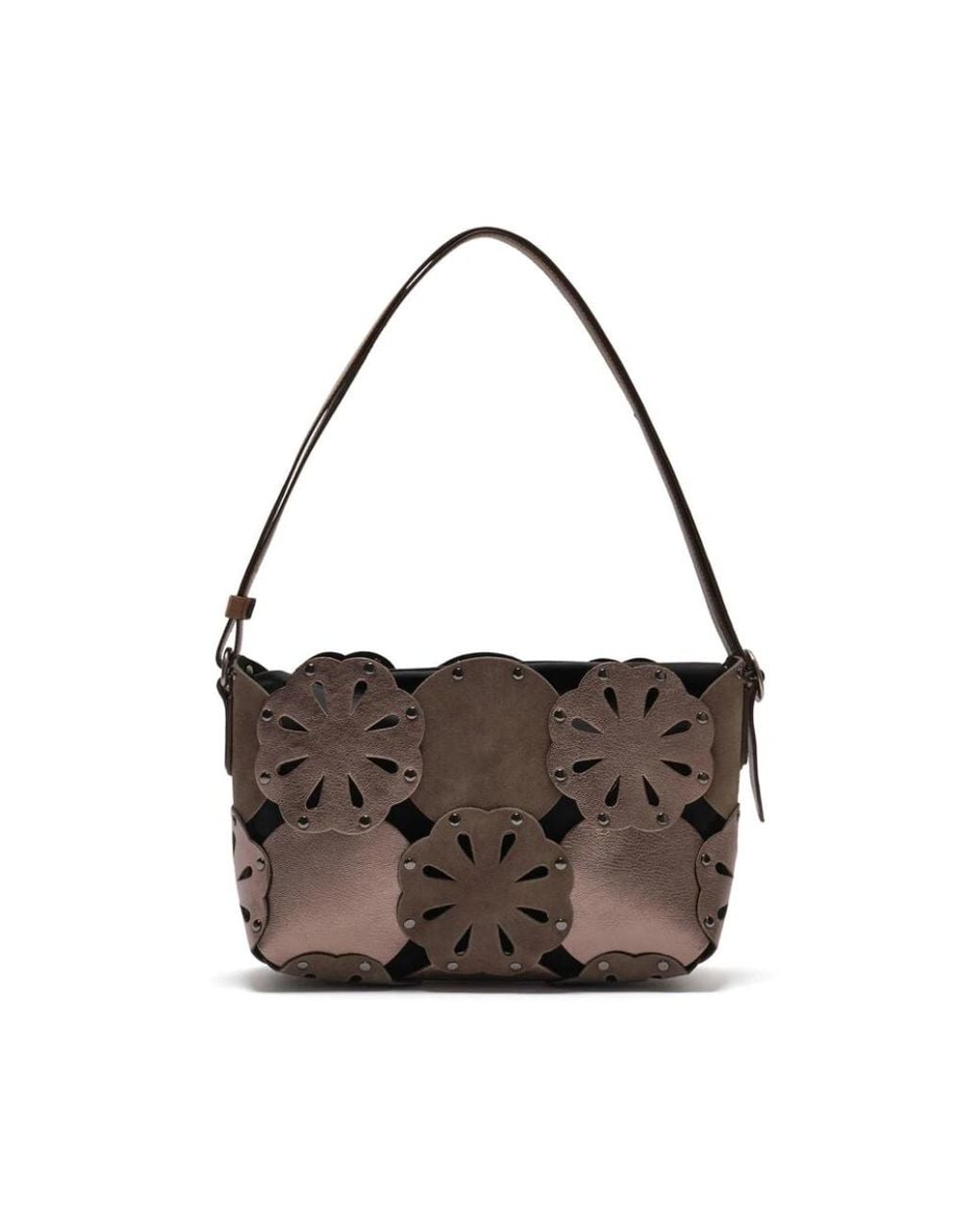 Maliparmi Brown Shoulder Bags