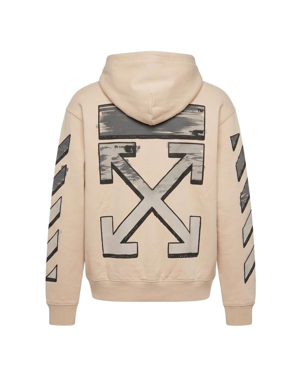 Off-White c/o Virgil Abloh Natural Hoodies for men
