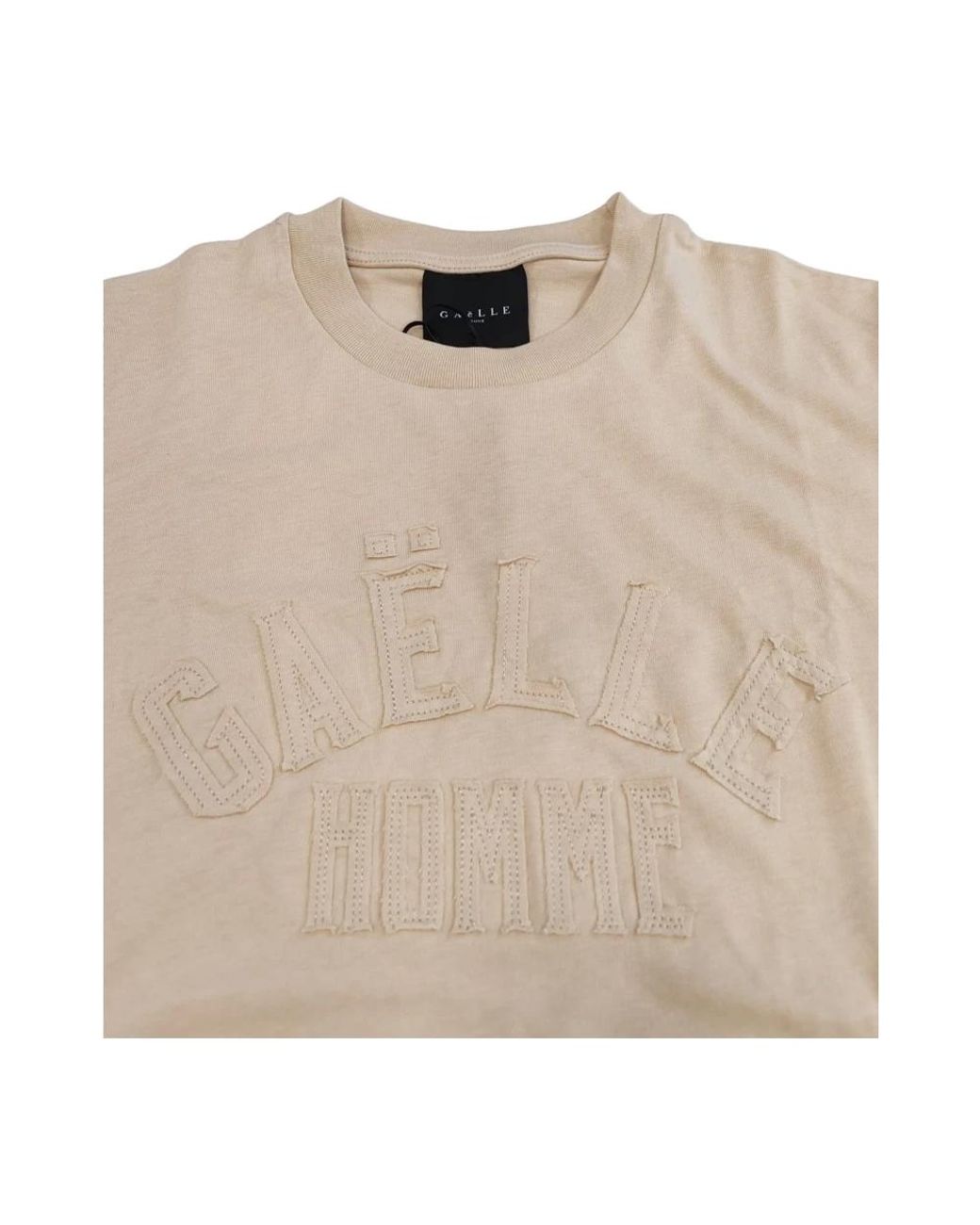 Gaelle Paris Natural T-Shirts for men