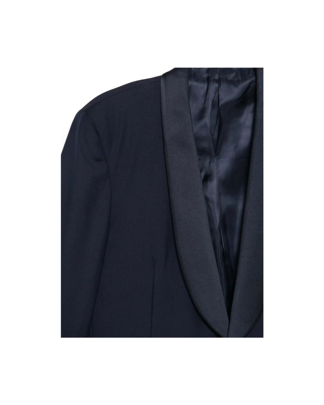 Canali Blue Single Breasted Suits for men