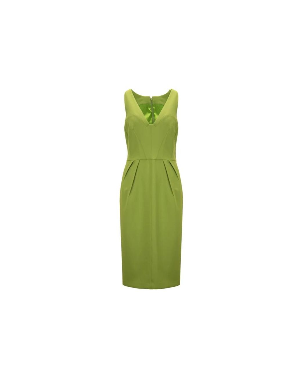 Elisabetta Franchi Green Midi Dresses