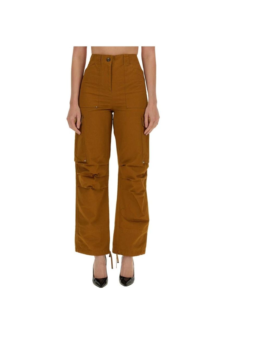 Rabanne Brown Wide Trousers