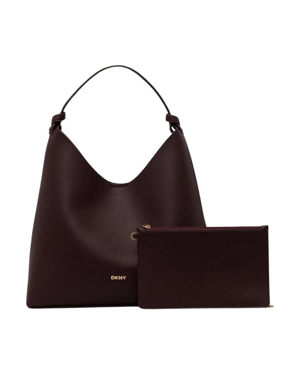 Shoulder Bags di DKNY in Brown