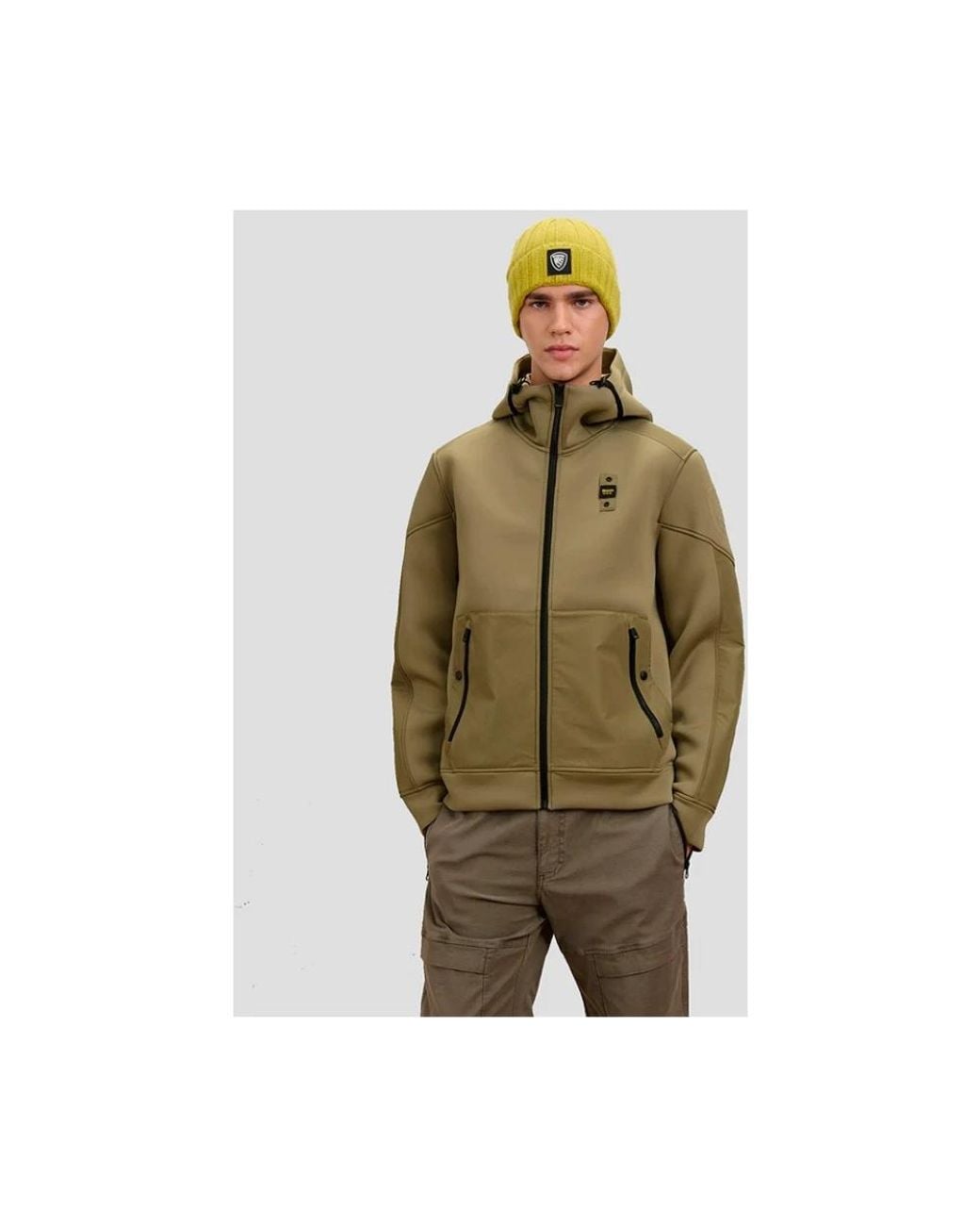 Zip-Throughs Blauer pour homme en coloris Green