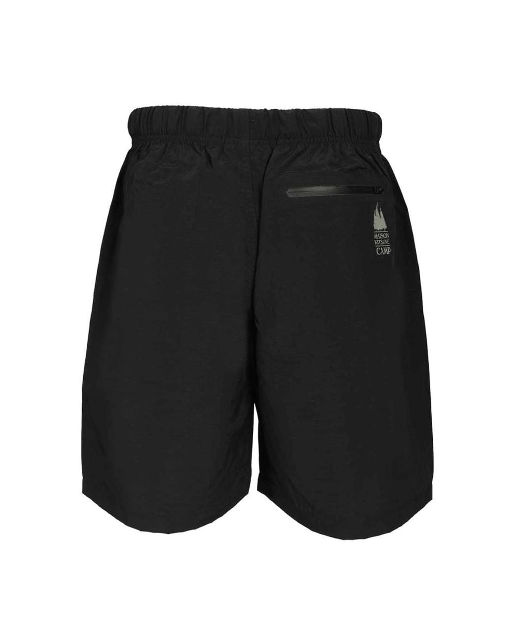Maison Kitsuné Black Casual Shorts for men