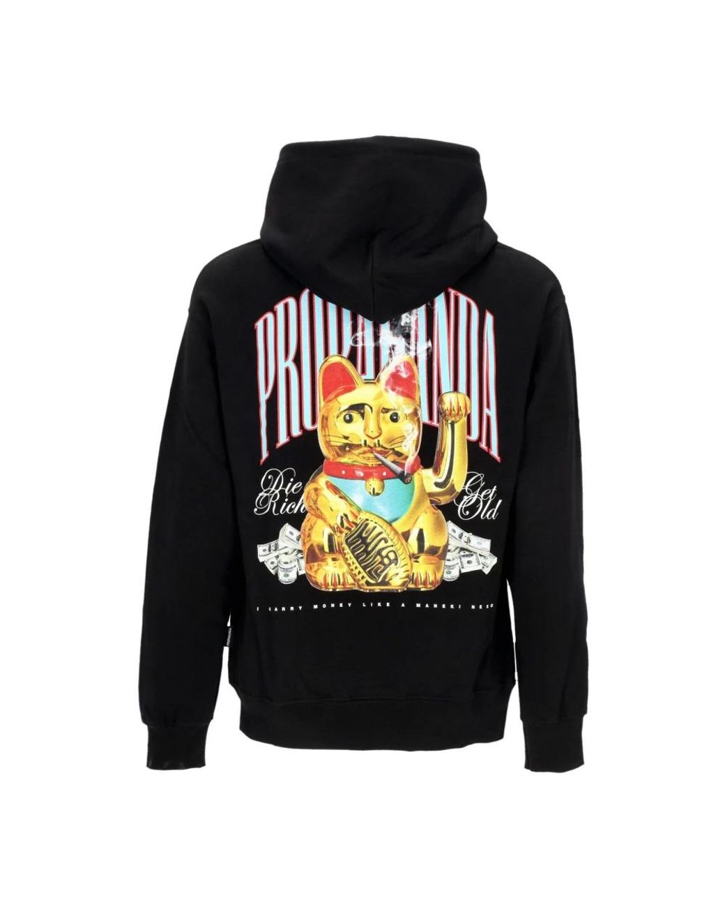 Propaganda Black Hoodies for men