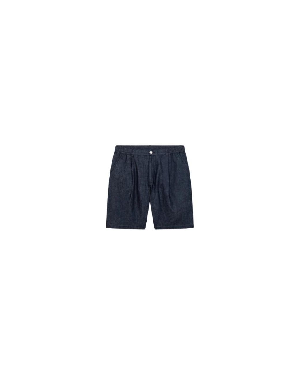 Alpha Studio Blue Denim Shorts for men