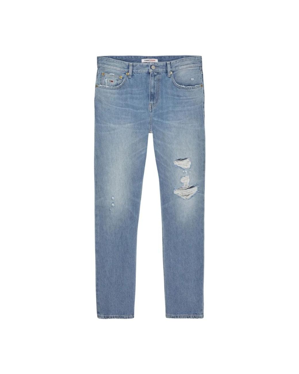 Tommy Hilfiger Blue Straight Fit Jeans for men