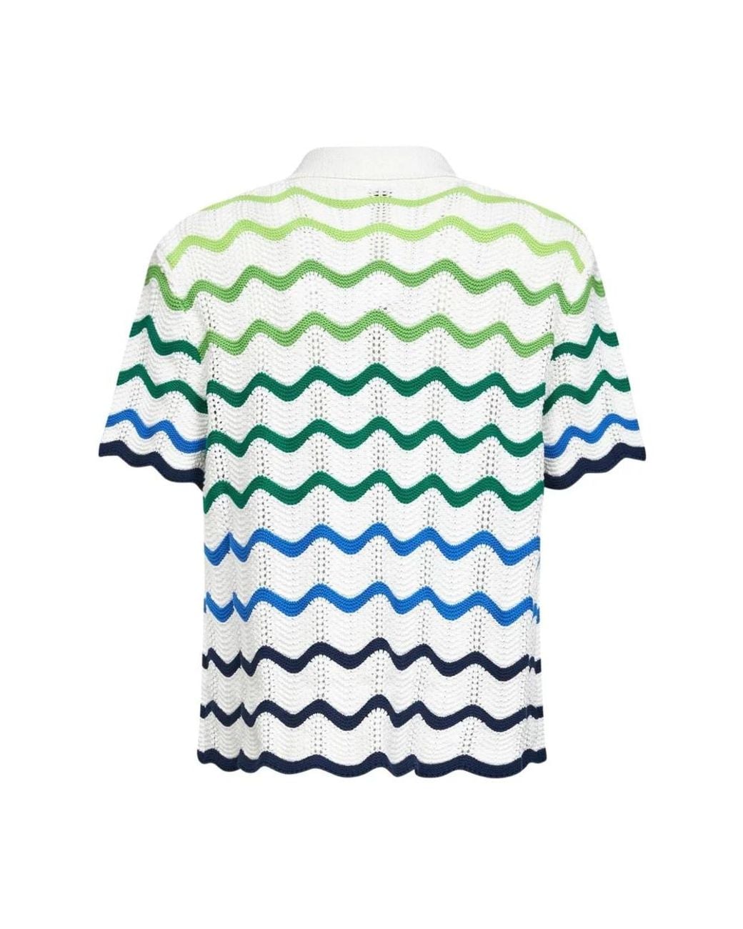 Casablanca Green Short Sleeve Shirts for men