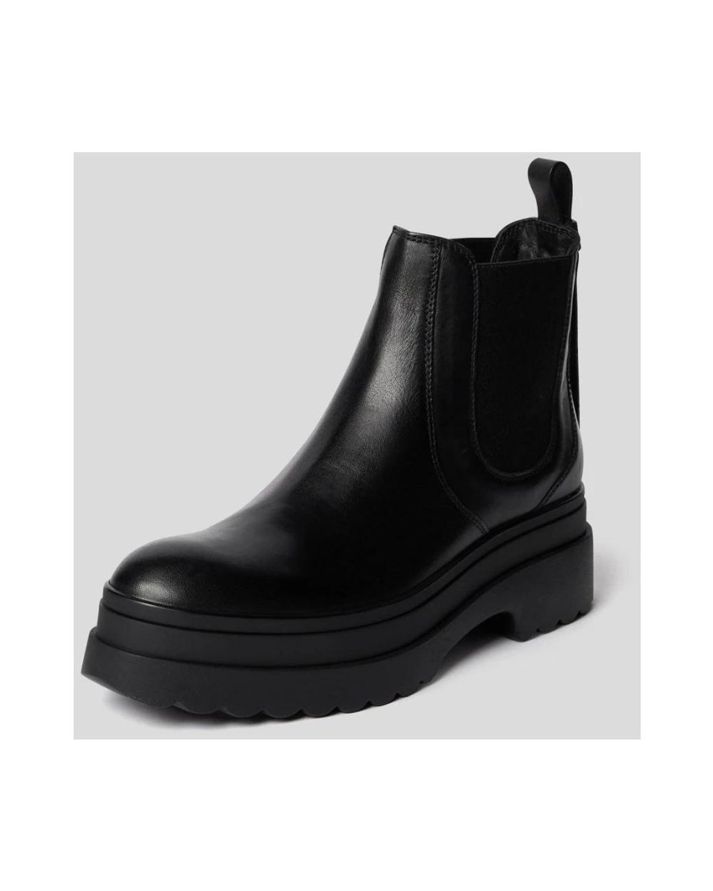 RED Valentino Black Chelsea Boots