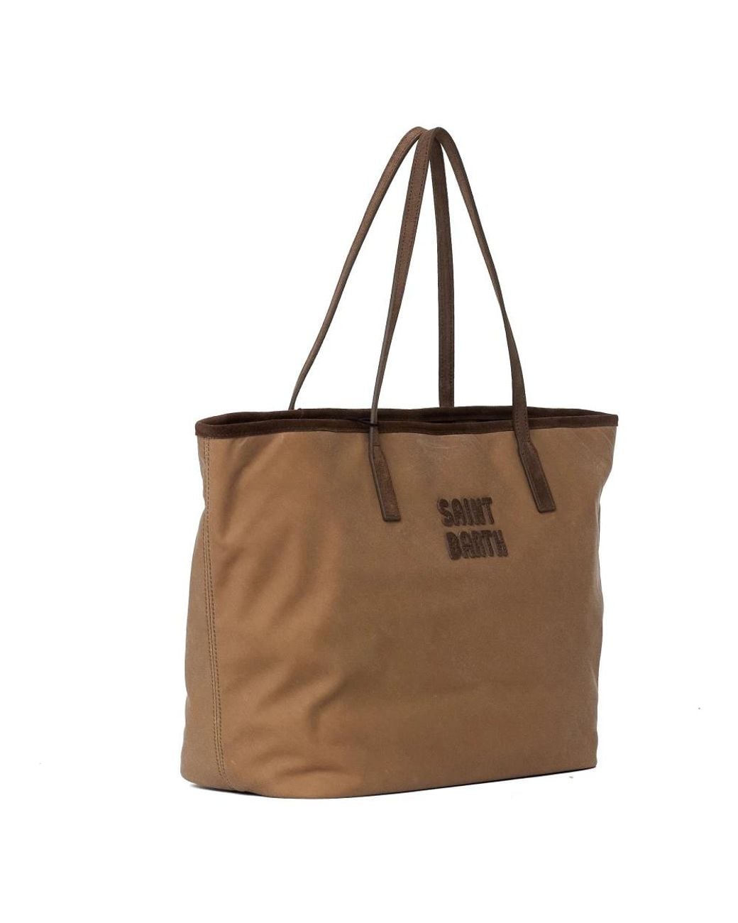 Mc2 Saint Barth Brown Shopping Bags