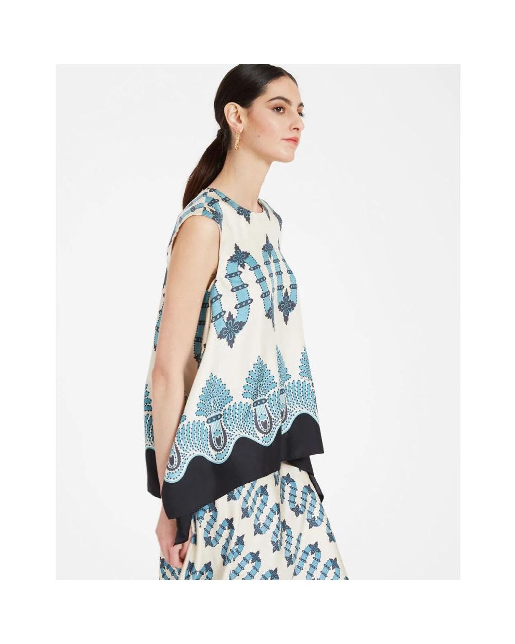 Blouses & shirts LaDoubleJ de color Blue