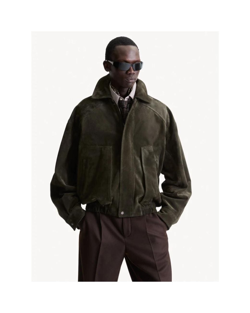 Light Jackets Saint Laurent de hombre de color Green