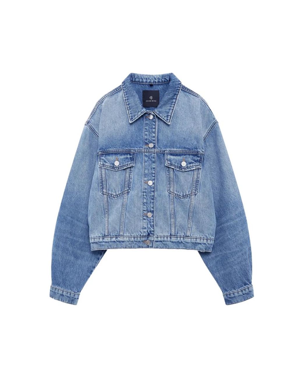 Anine Bing Blue Denim Shirts