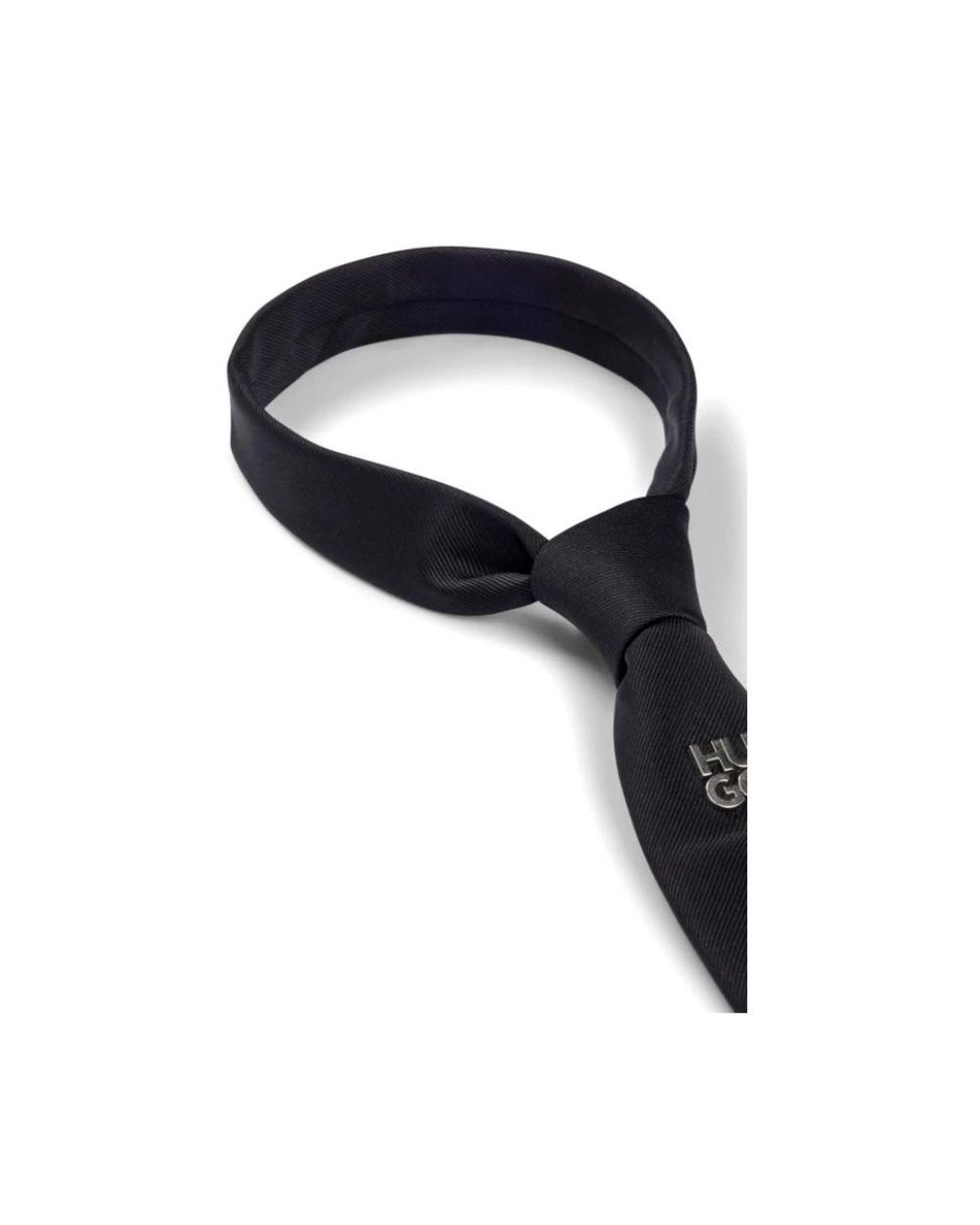 Ties HUGO pour homme en coloris Black