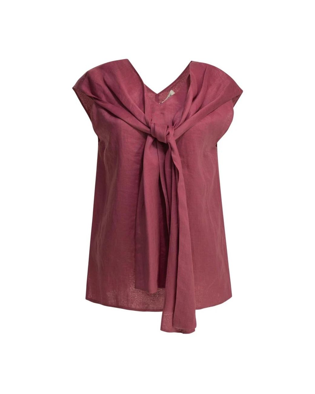 Max Mara Red Blouses