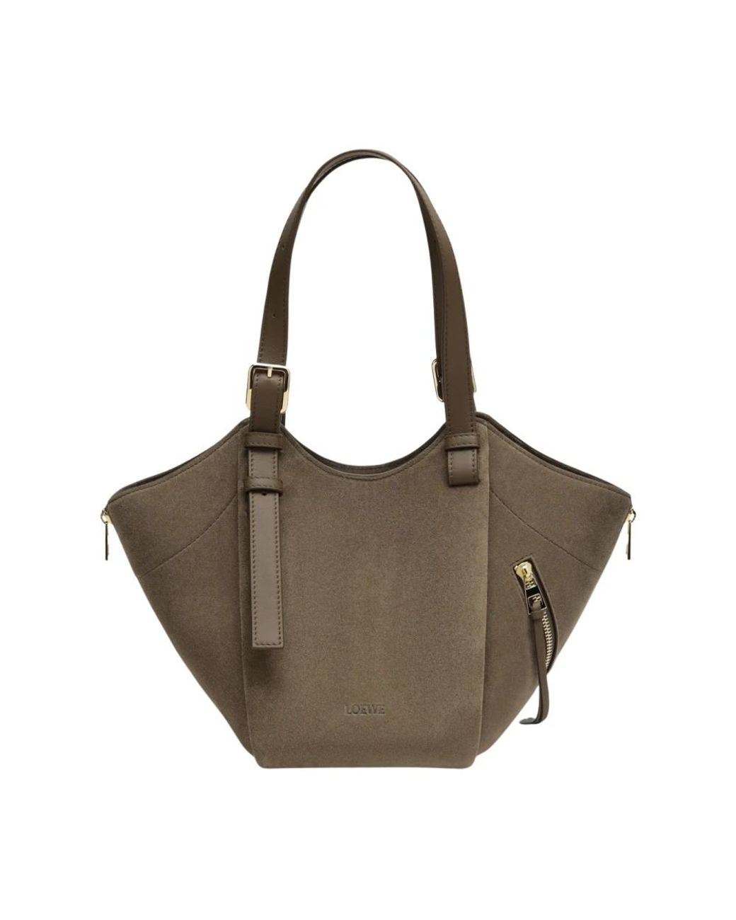 Loewe Brown Shoulder Bags