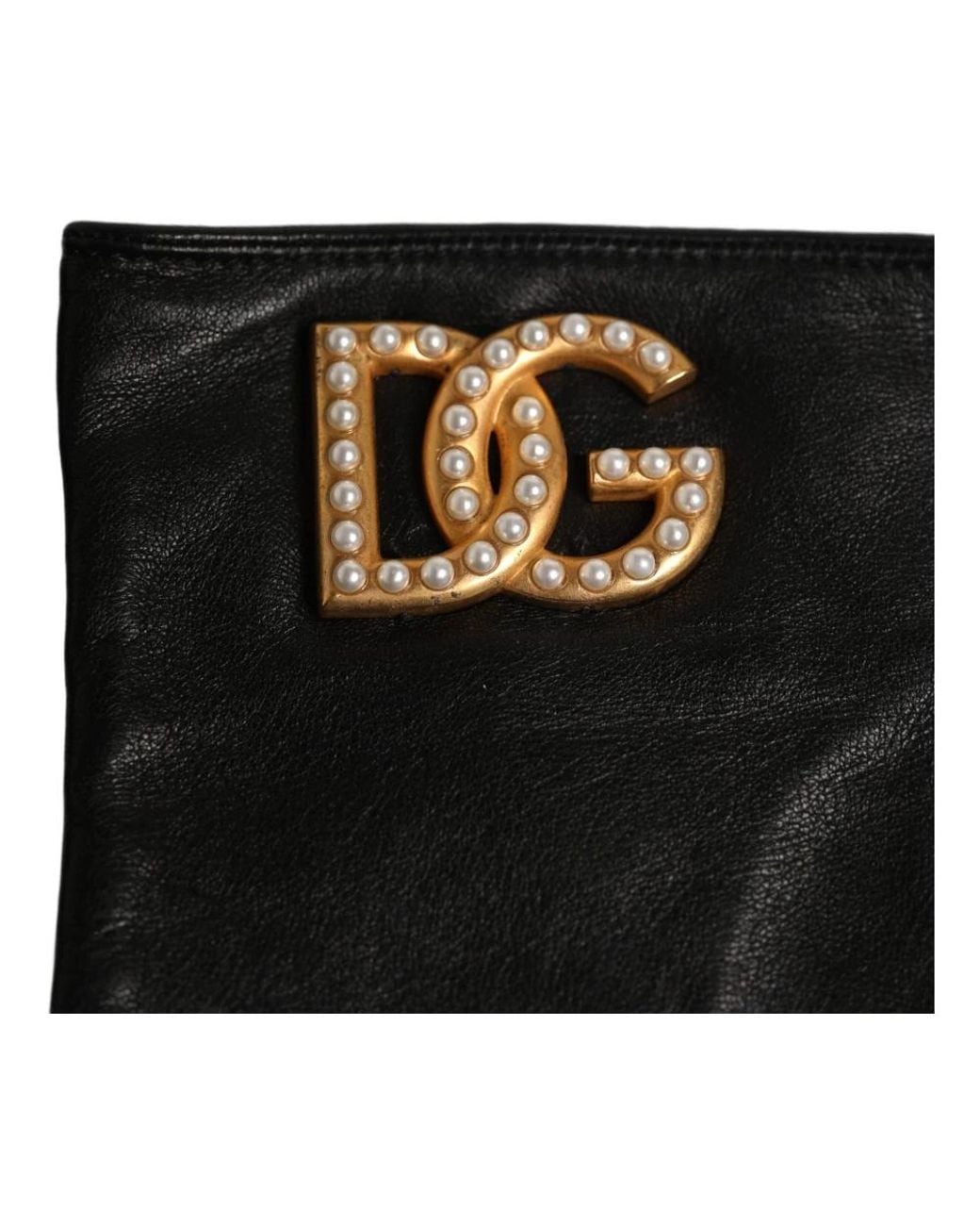 Dolce & Gabbana Black Gloves
