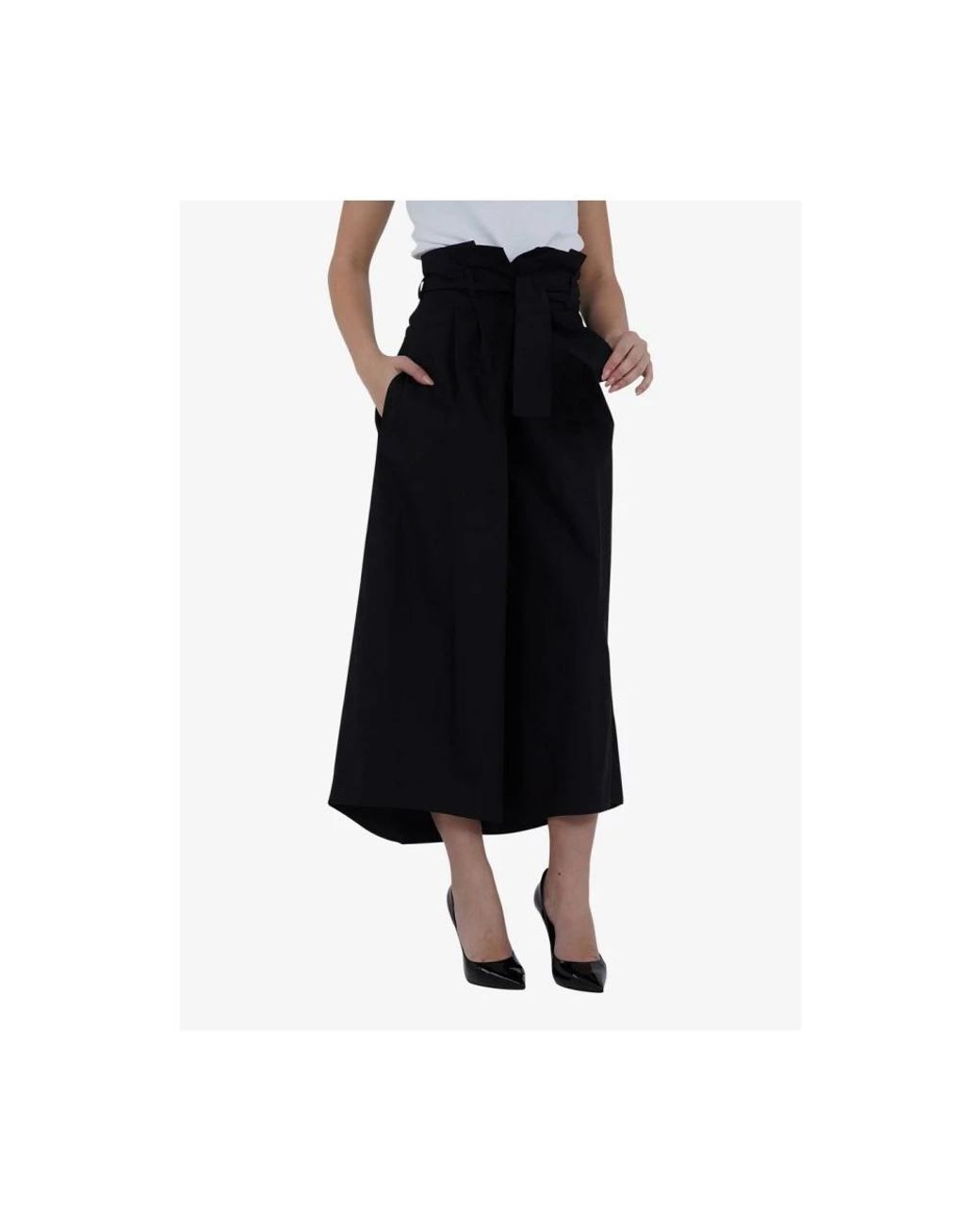 SIMONA CORSELLINI Black Midi Skirts