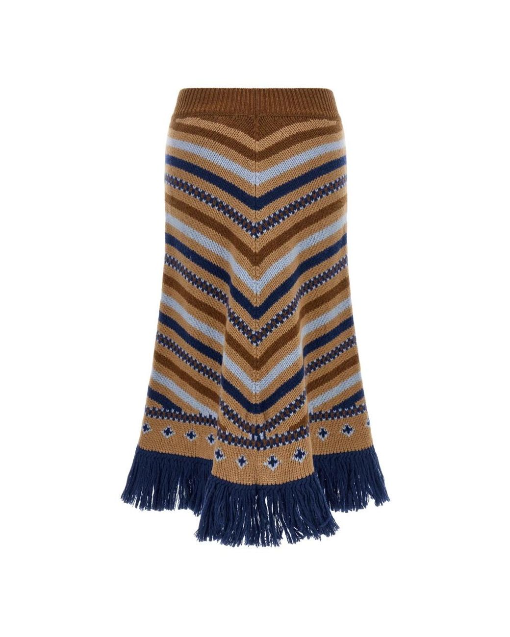 Alanui Blue Midi Skirts